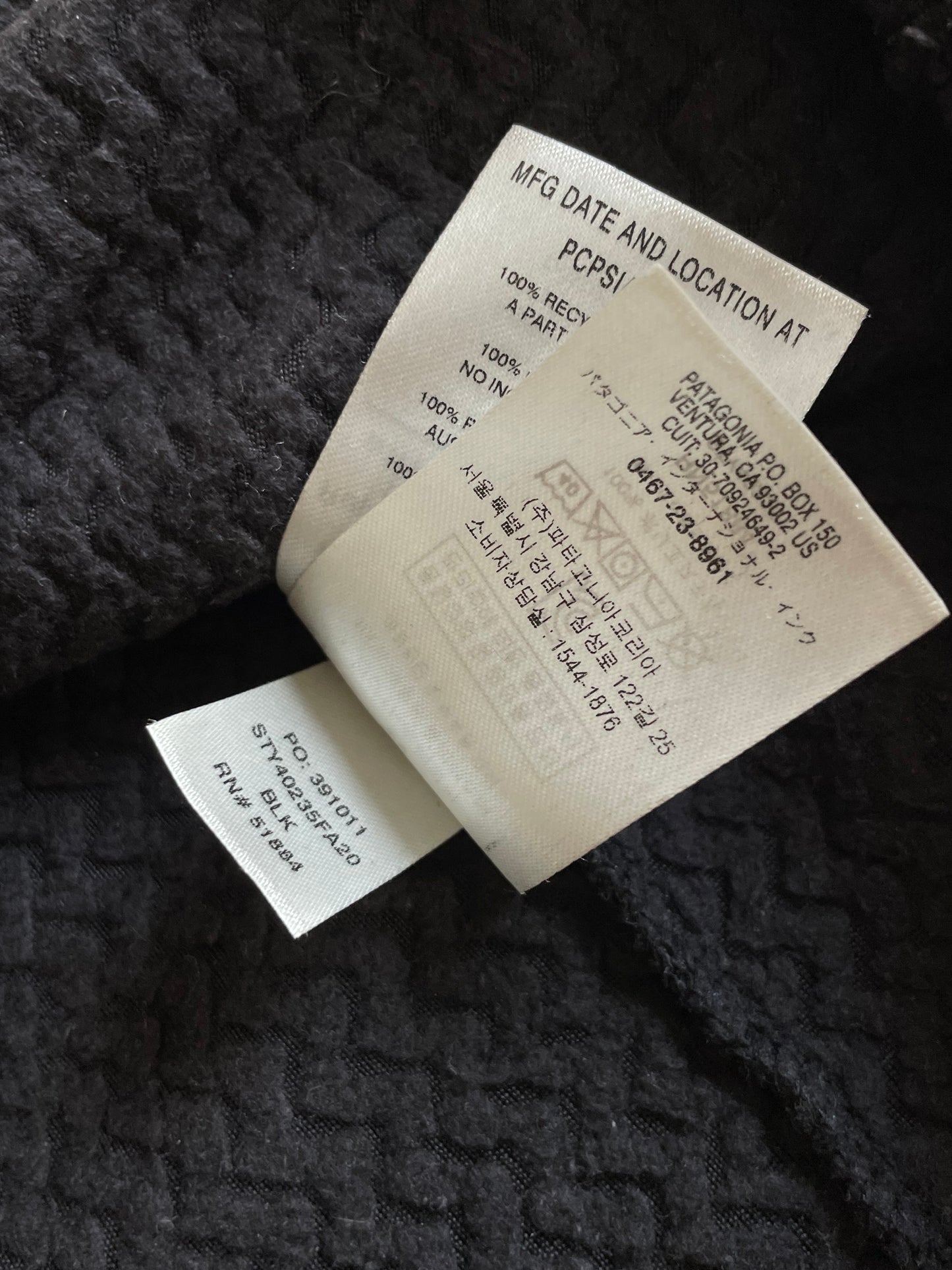 Patagonia R1 air fleece