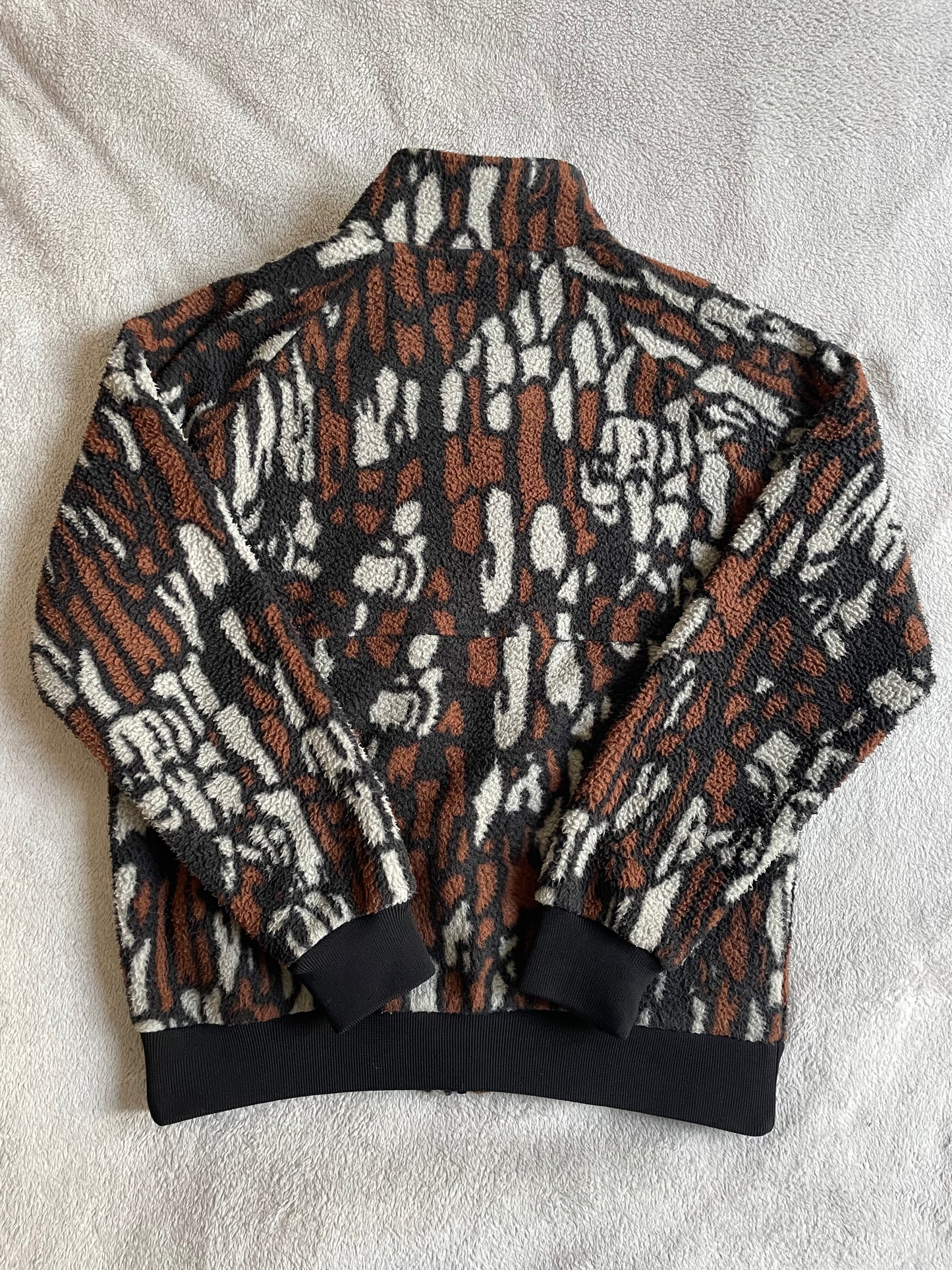 Stussy Tree Bark Fleece Jacket