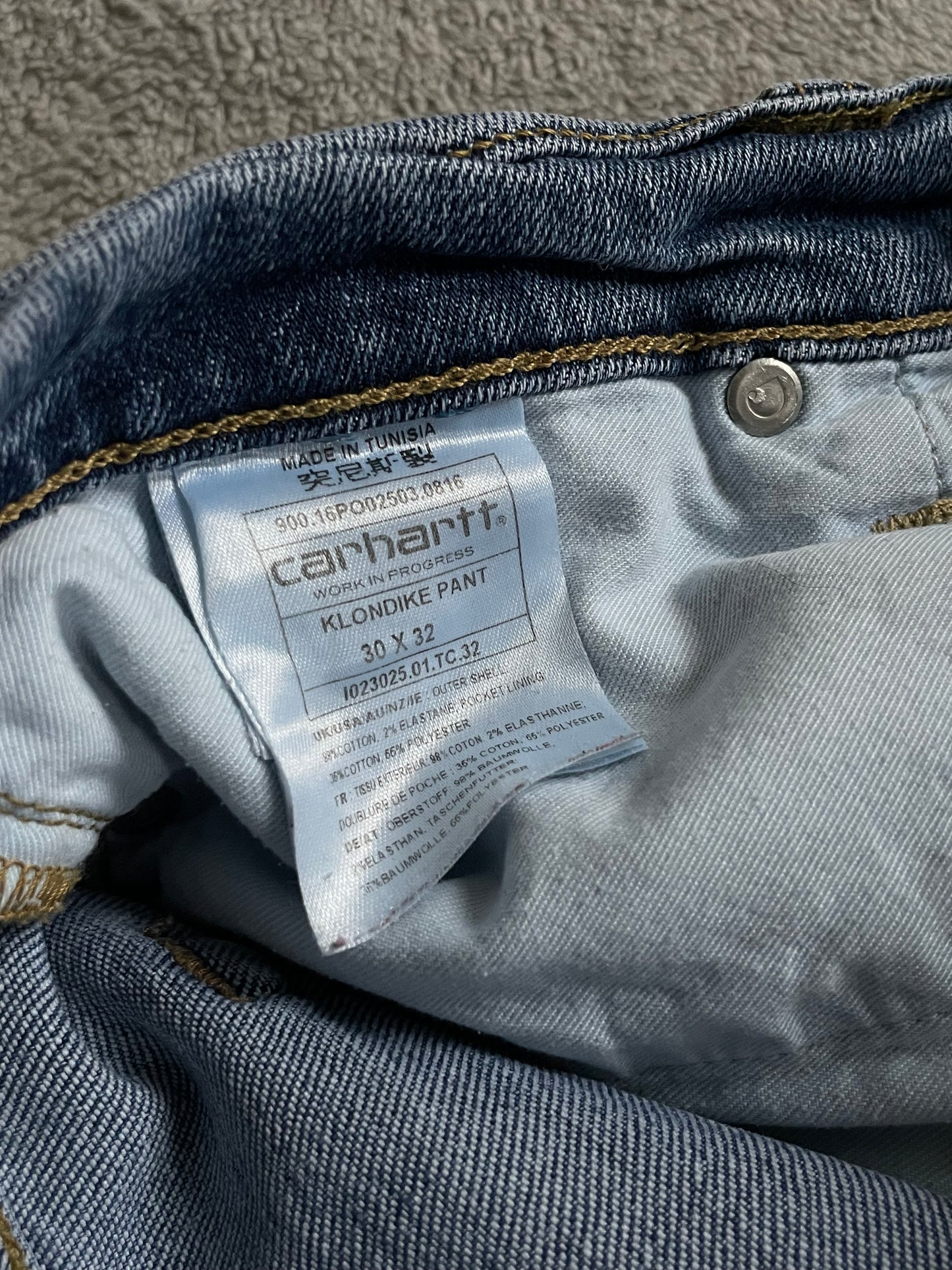 Carhartt Klondike jeans